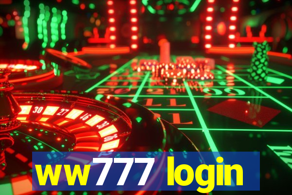 ww777 login